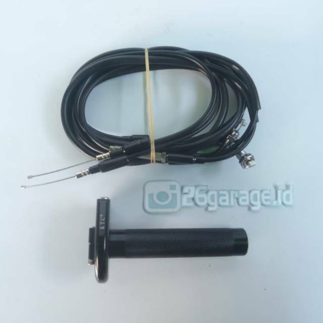 GAS SPONTAN KTC ORI 2 KABEL NINJA R25 GSX150R CBR150 CBR250