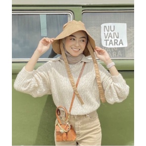 TERLARIS dan Termurah WIDE BUCKET HAT- bucket Selebgram/ BUCKET LEBAR ADA TALI/BUCKET LEBAR AWIS ADA TALI panjang Topi Bucket Wanita Dewasa Terbaru