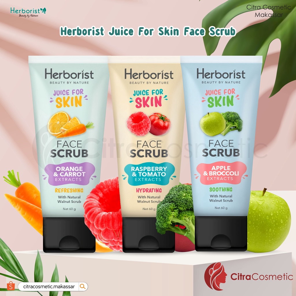 Herborist Juice For Face Scrub 60 Ml Series