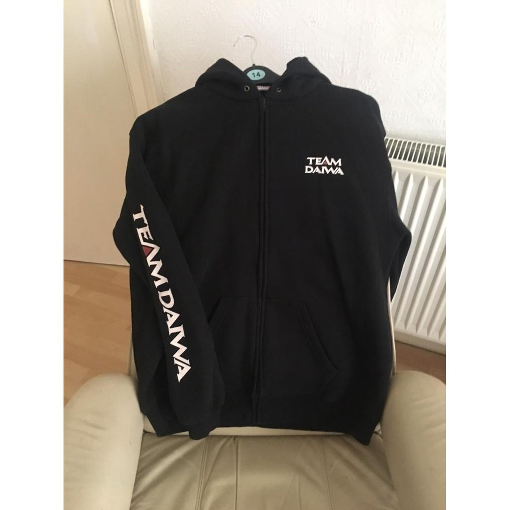 Jaket Zipper Hoodie Sweater Mancing Daiwa 1