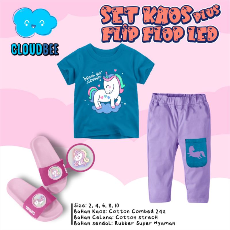 set kaos flip flop led by cloudbee