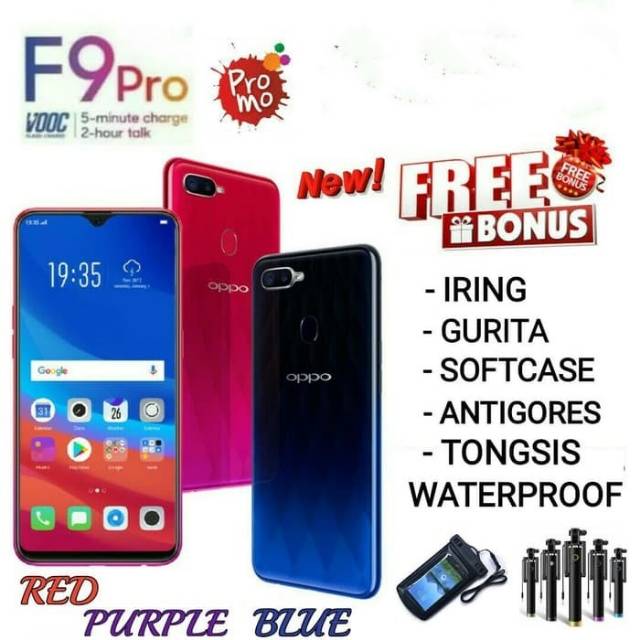 Oppo F9 Pro GARANSI RESMI OPPO
