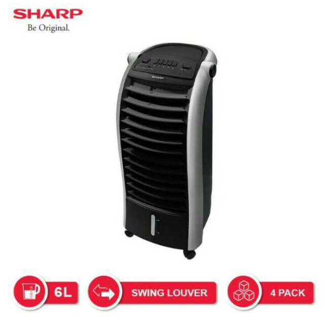 Sharp Air Cooler  PJ-A26MY-B / PJ A26 MY-B Penyejuk Udara 65 Watt Tangki Besar 6 Liter Garansi Resmi