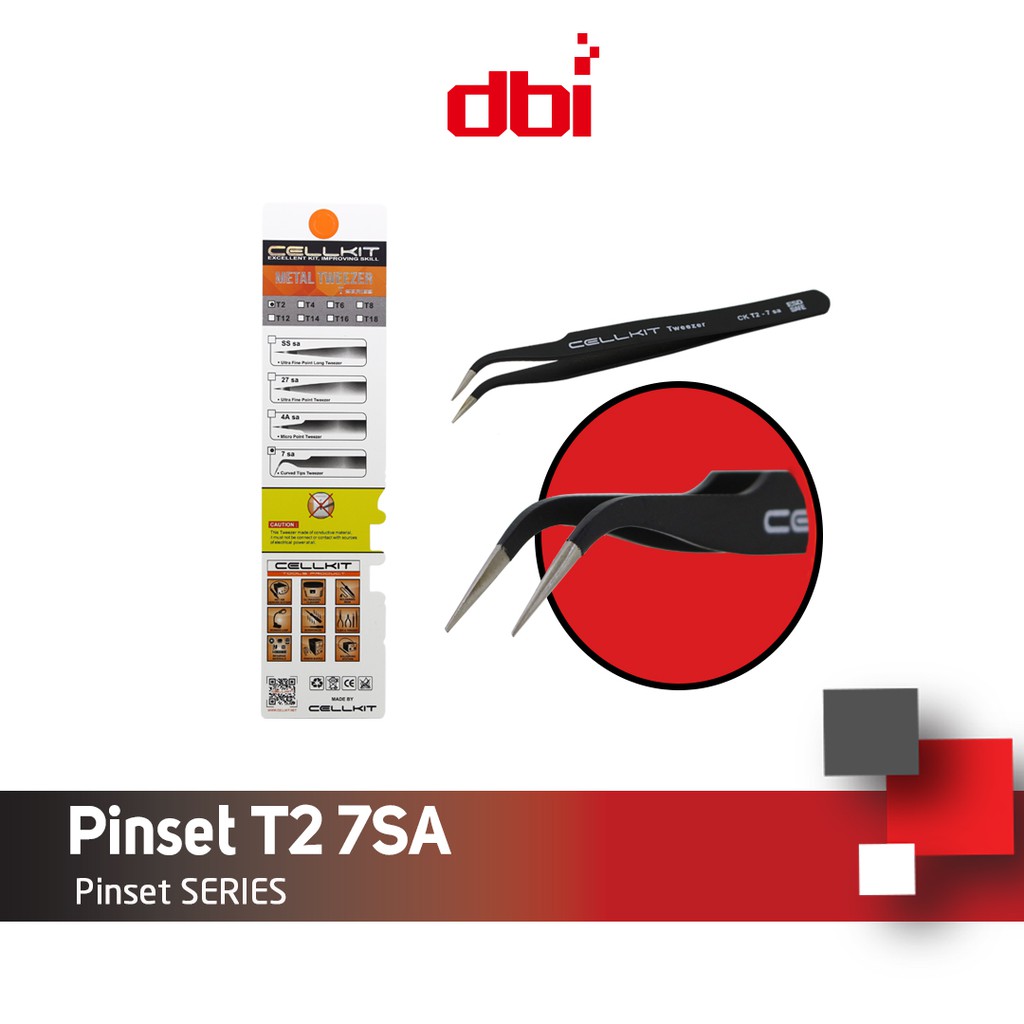 Pinset Bengkok CELLKIT T2 7SA