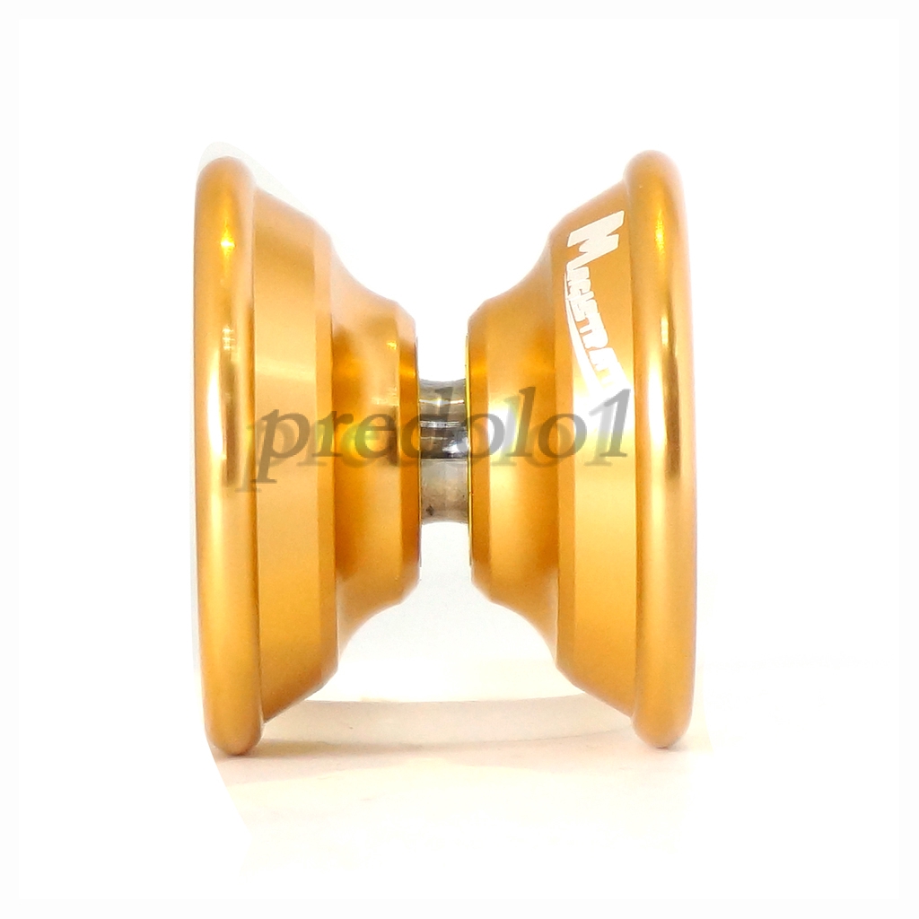 Magic YoYo N6 Alloy Yo-yo Intermediate Level Play 1A 3A 5A String Trick Gold