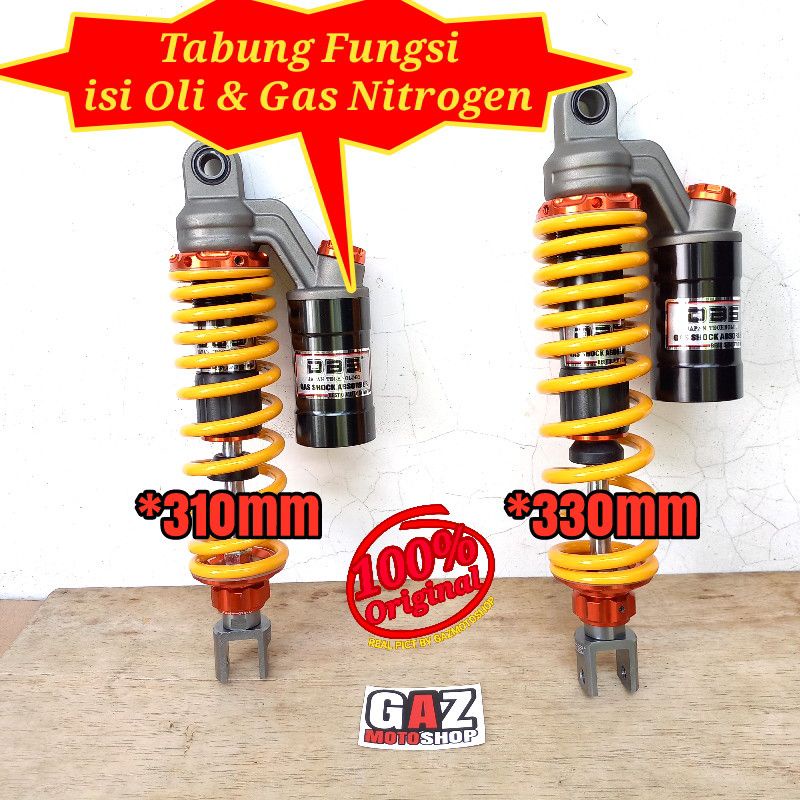 DBS Shockbreaker Tabung Model KTC Matic 310mm 330mm Beat Mio Scoopy Vario 125 150