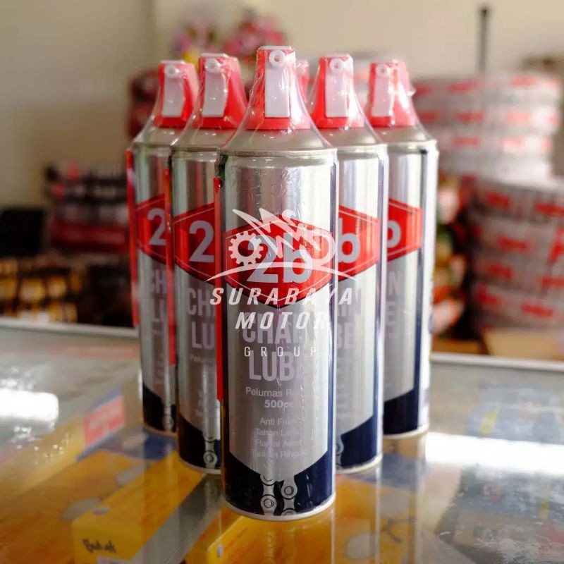 Oli Rantai 2b Chain Lube Semprot 500ml Pelumas Chainlube