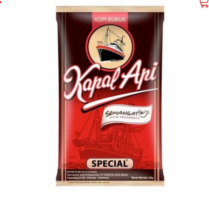 

minuman kopi kapal api special saset seduh 30gr