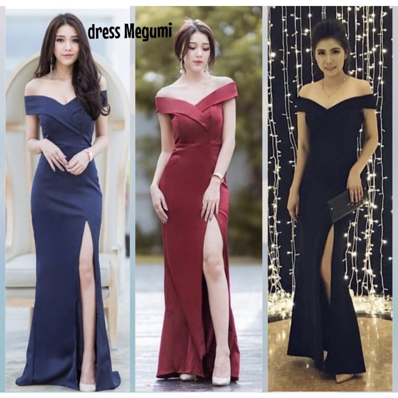 long dress / dress pesta