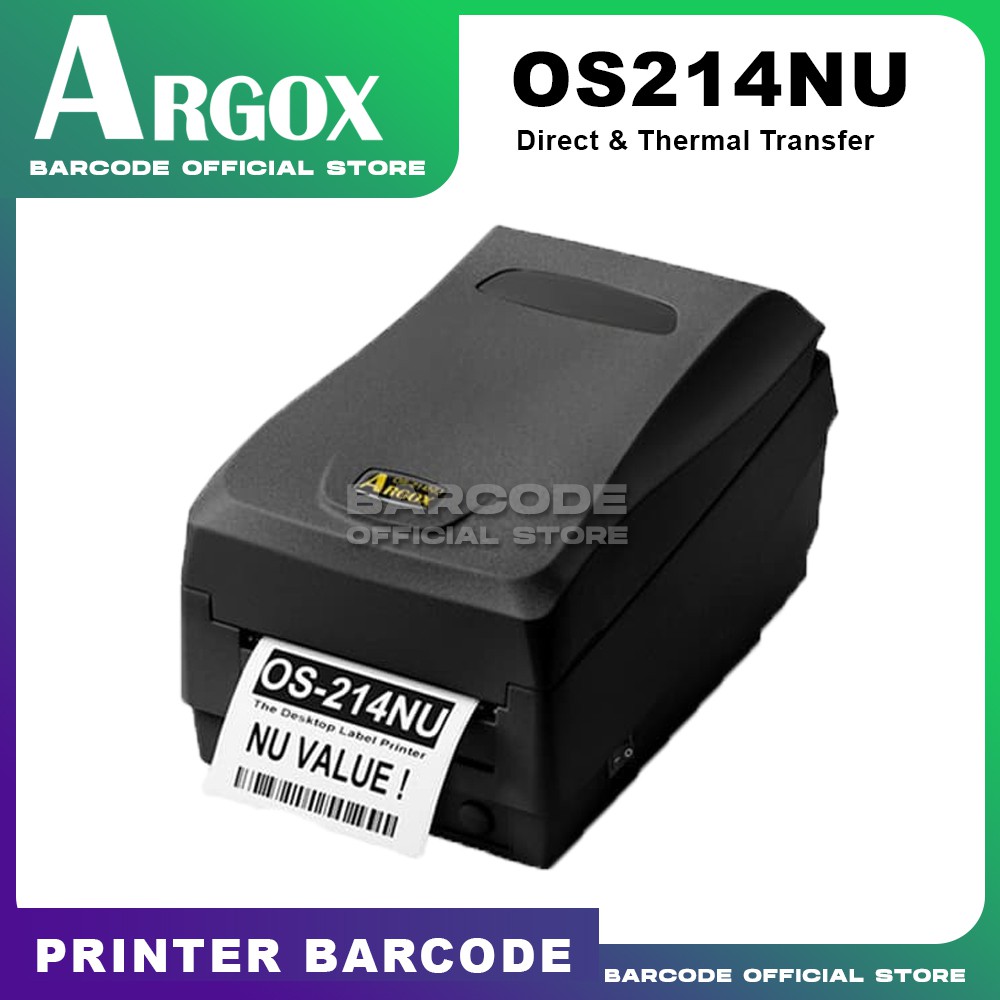 

Printer Barcode Argox OS214NU / OS214 - Cetak Label OS-214NU