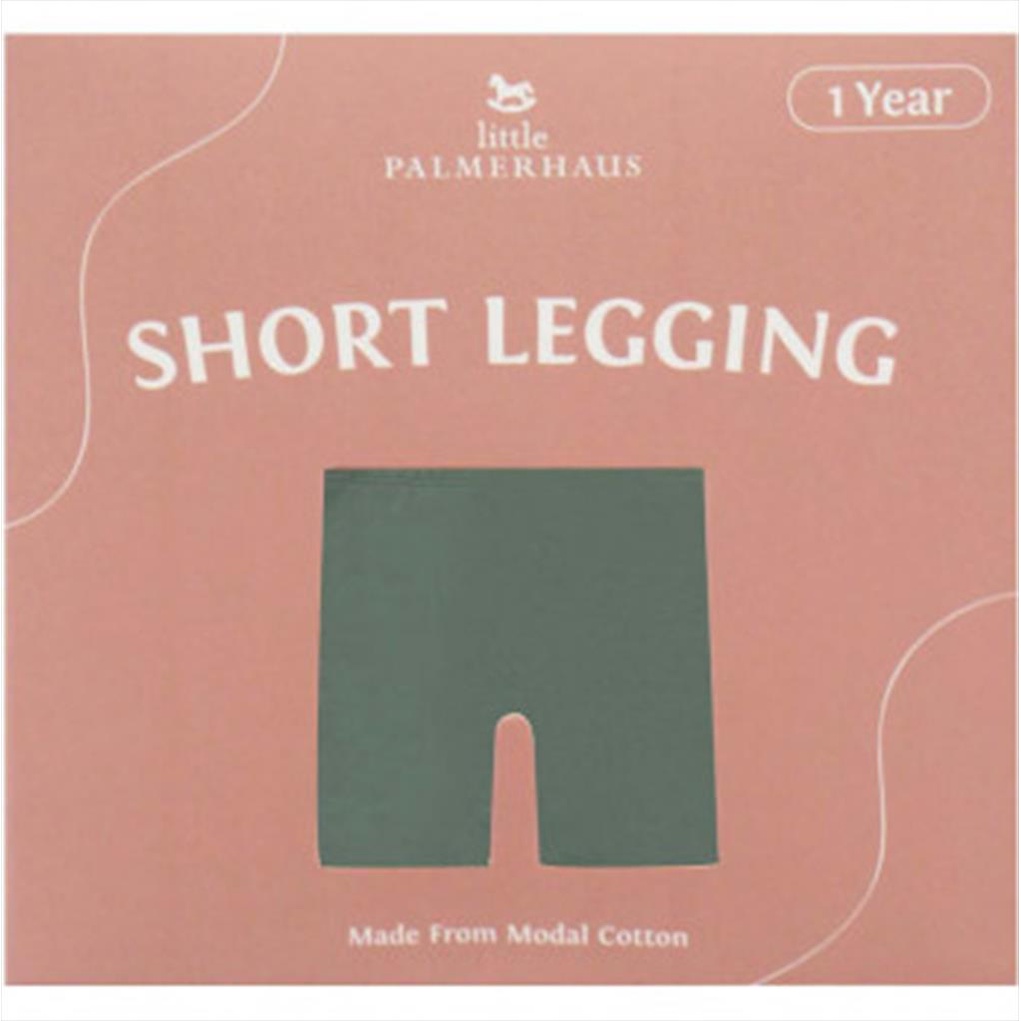 Little Palmerhaus Short Legging Forest Green Legging Anak