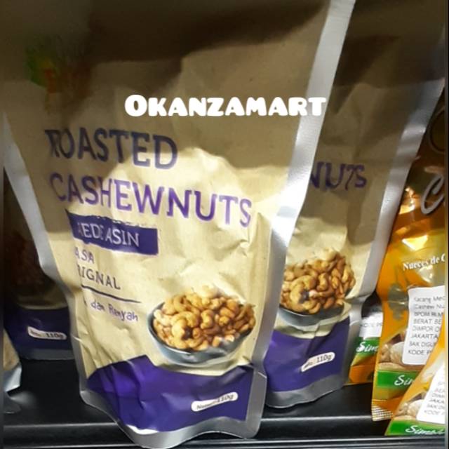 

Green Farm Roasted Cashewnuts 110gr