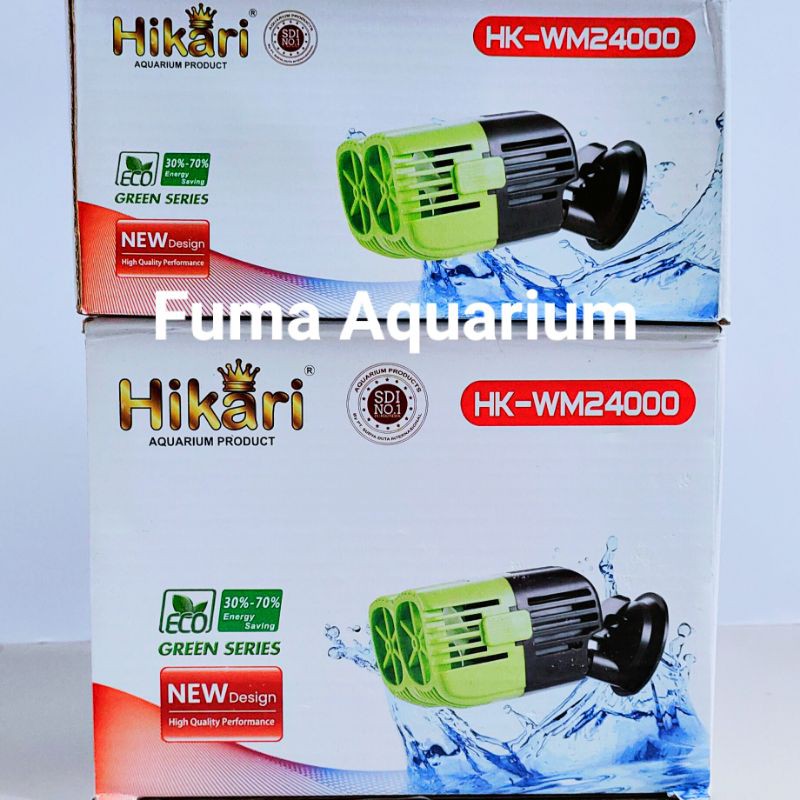 MESIN ARUS OMBAK GELOMBANG WAVE MAKER HIKARI HK-WM24000 2 kipas 25watt