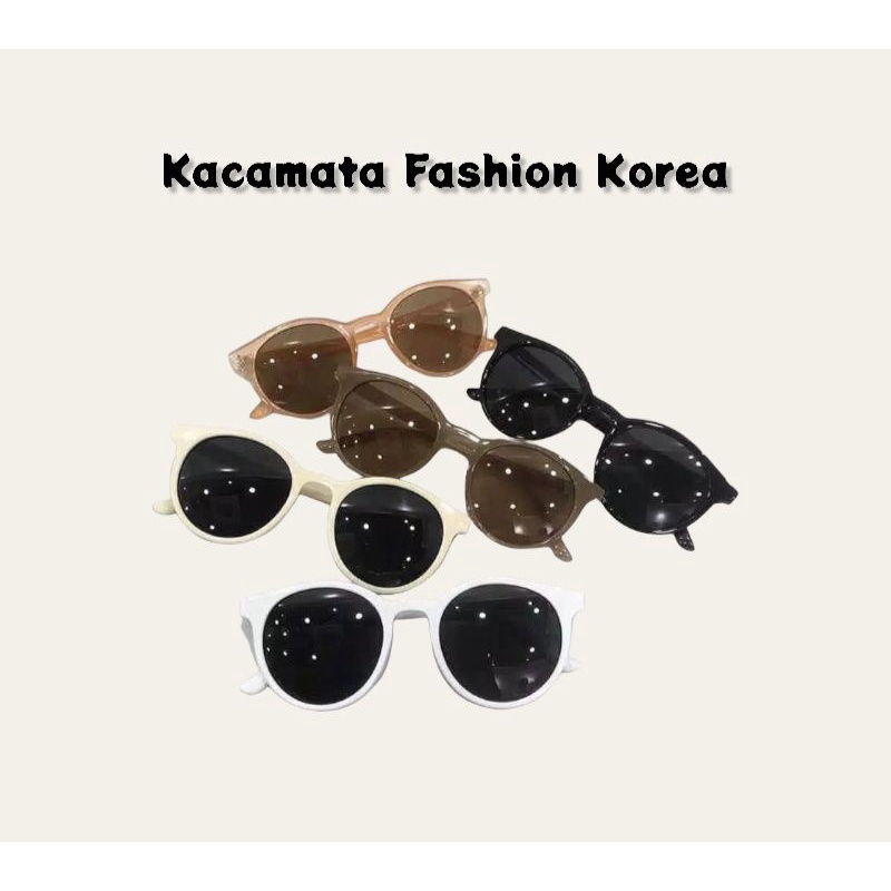 Kacamata hitam korean style