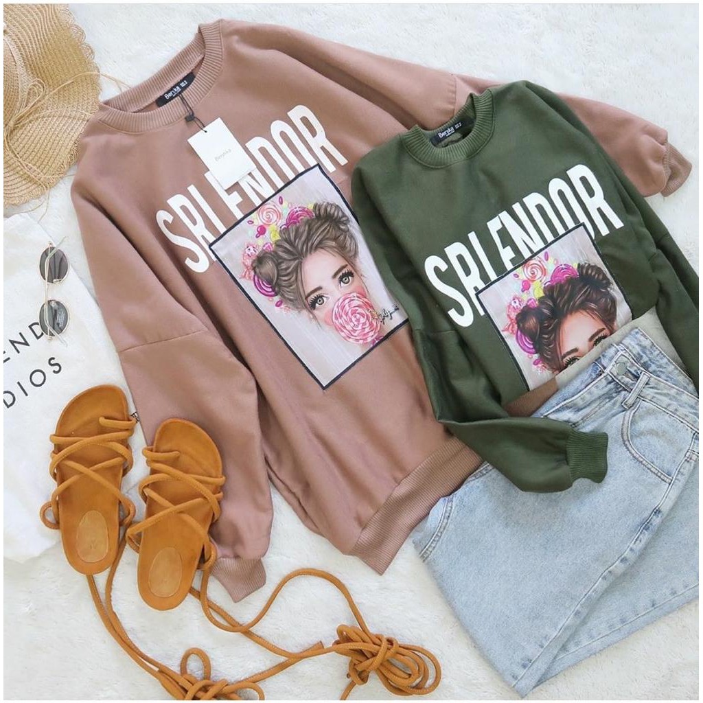 DISKON SRIENDOR SWEATER - sweater murah / sweater wanita / knitwear / knit sweater / sweater cantik