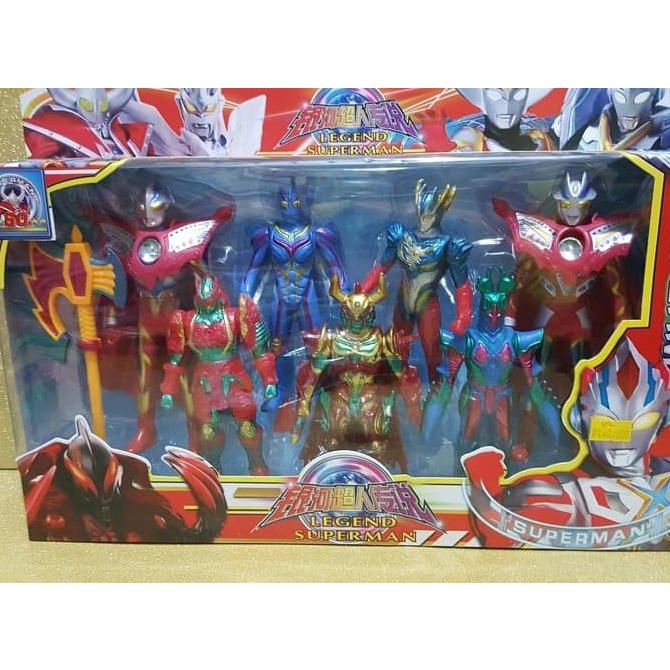 ] figure ultraman monster set ultraman legend zagi zetton