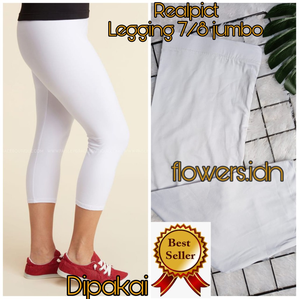 Celana Legging 3/4 Jumbo Lejing