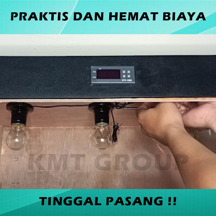 Paket Siap Pakai 3P STC Thermostat Termostat Pemanas Untuk Mesin Tetas Telur