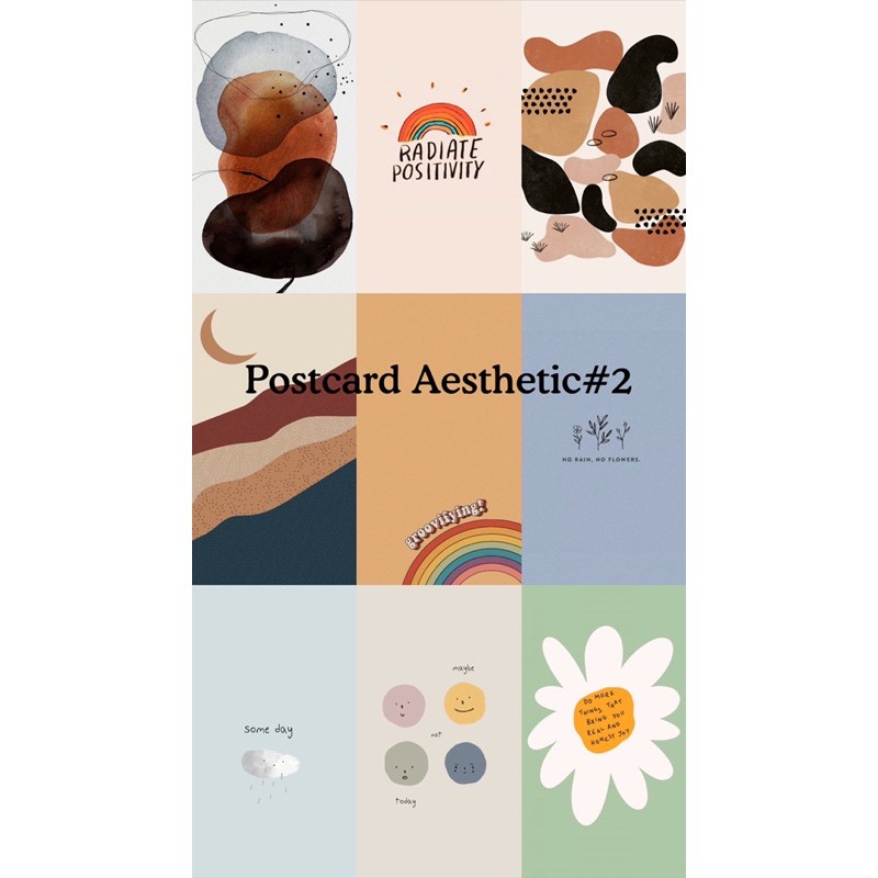 

Postcard Aesthetic#2 (FREE STICKER KHUSUS BUNDLING)