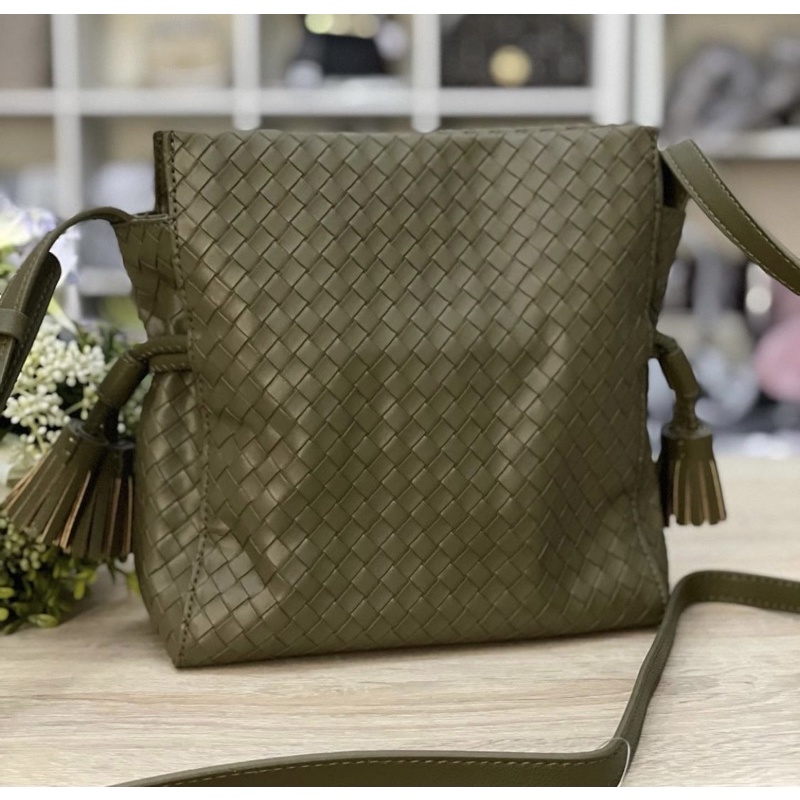 rayna drawstring green