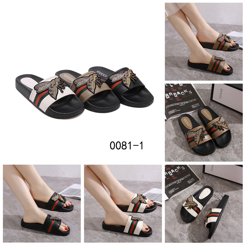 gucci bumblebee sandals