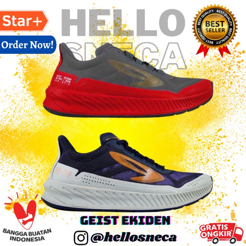 SEPATU RUNNING 910 Geist Ekiden & Haze 1.5 Original New 2021