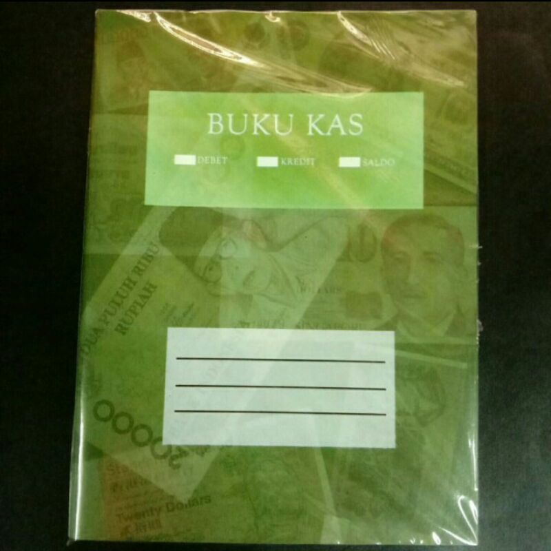 

Buku Kas Akuntansi Debit Kredit Saldo Kuarto (A5)