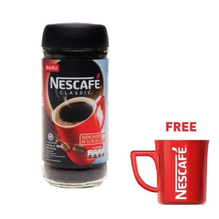 

NESCAFE CLASSIC Jar 100g Gratis Red Mug - kkp976