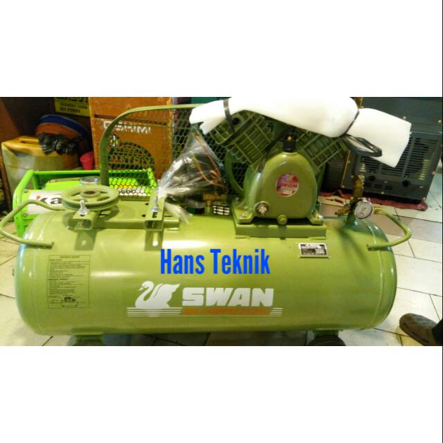 Kompresor Van Belt SWAN 2HP PK Pompa Angin Bensin Engine Honda Original VBelt FREE ONGKIR