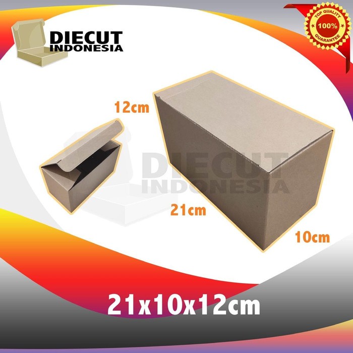 

kardus box karton diecut uk 21x10x12cm