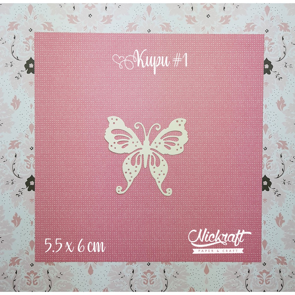 

Kupu #1 - Bahan Scrapbook Hiasan Kertas