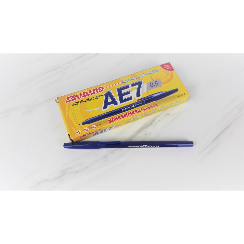 

PULLPEN STANDART AE7 0.5 PULPEN STANDARD - BOLPEN PENA PEN SEMI GEL AE-7 0,5 mm