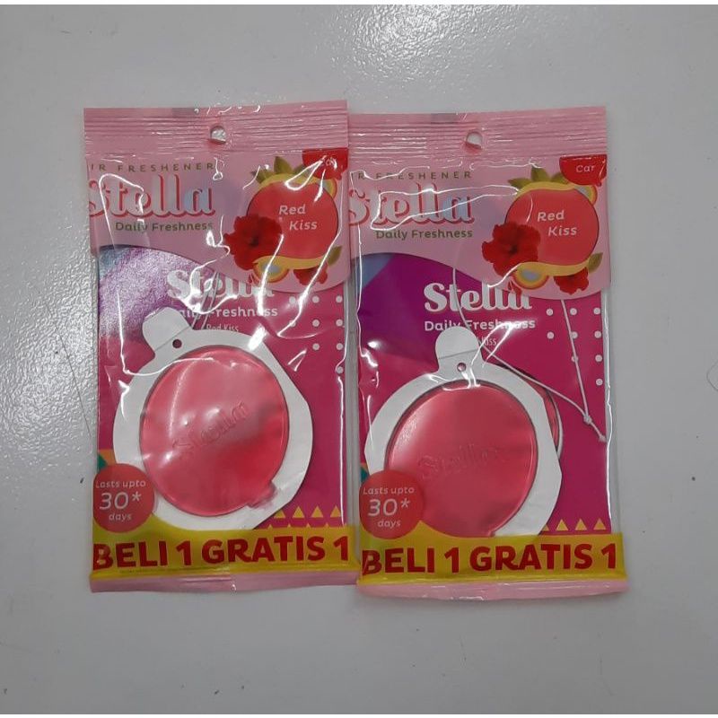 PROMO STELLA DAILY CAR ISI 2 REFILL RED KISS