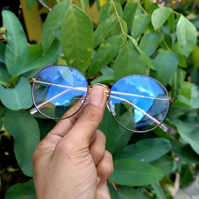 Kacamata korea Retro | Paket Frame + Lensa | Kacamata Minus | kacamata Photocromic | Unisex Termurah