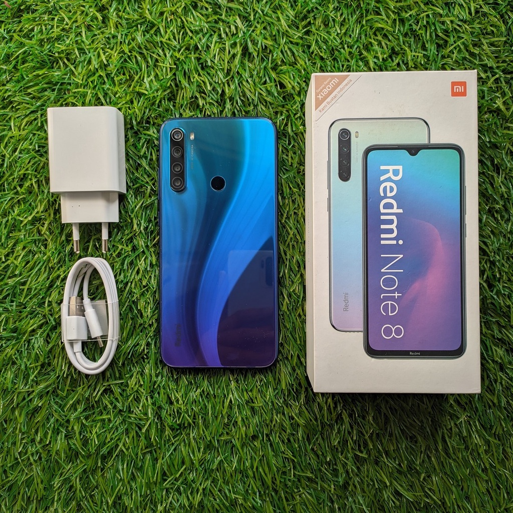 HP SECOND XIAOMI REDMI NOTE 8 4/64GB FULLSET HANDPHONE SECOND HP SEKEN HP BEKAS MURAH-5
