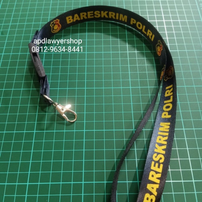 

Buruan Tali Lanyard Id Card Badan Reserse Kriminal (Bareskrim) Terbatas