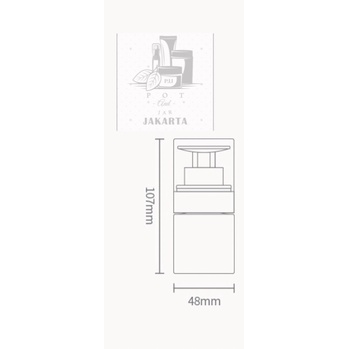 60ml/100ml/150ml Botol Press Otomatis Toner Liquid Automatic Bottle/import