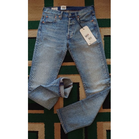 Levis 501 Straight Leg Regular Light Blue Original