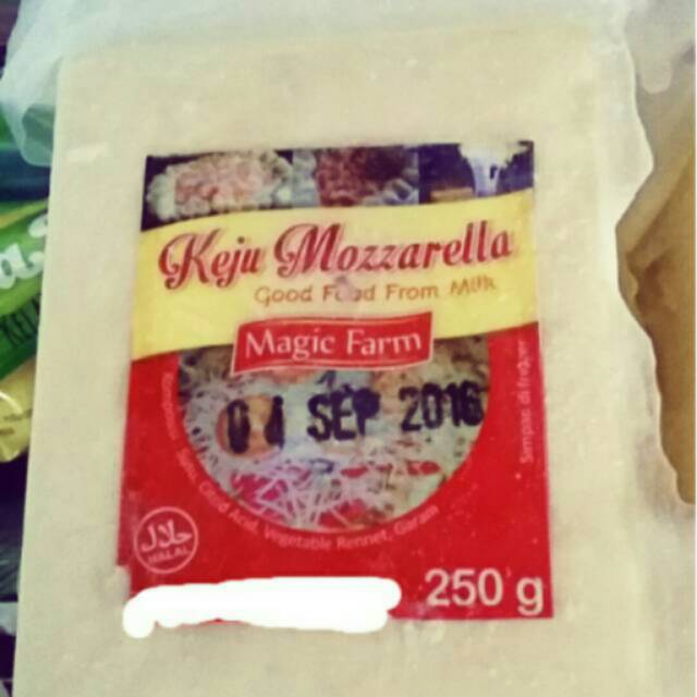 

KEJU HALAL 250gr keju mozarella