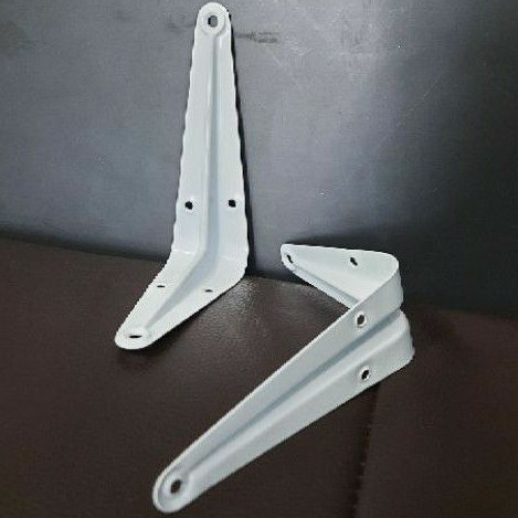 Siku rak L 8&quot;x 10&quot; Putih / Shelf Bracket White Harga Per Pcs (A155)