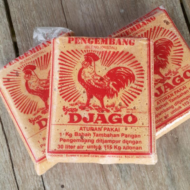 

pengembang kerupuk/garem bleng DJAGO izin BPOM