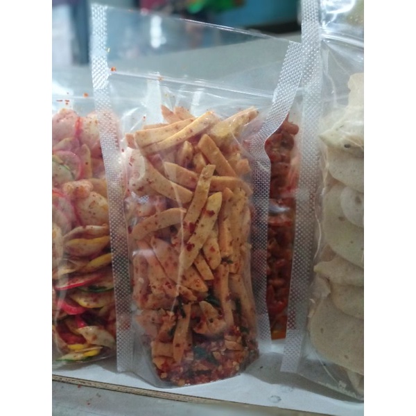 

Basreng stik pedas daun jeruk
