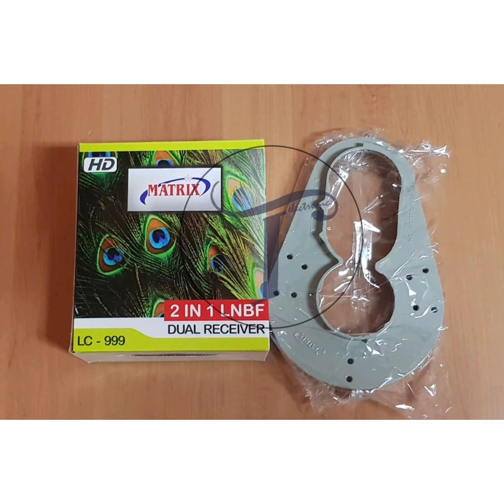 Termurah Matrix LNB 2 in 1 Dual Receiver Terlaris