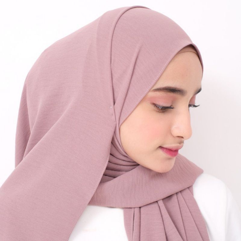 PASHMINA CRINKLE AIRFLOW COTTON SHAWL PREMIUM | PASMINA-Dove