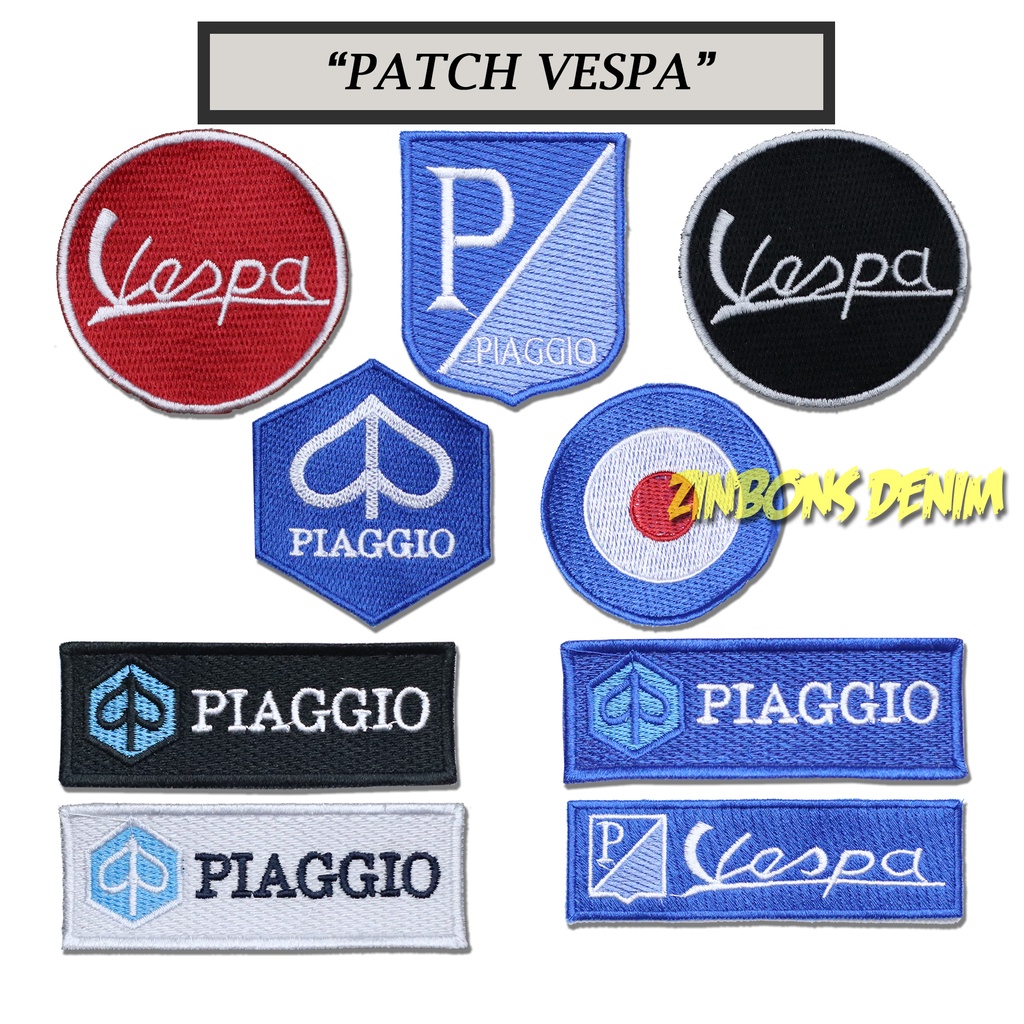 Patch bordir Vespa Piaggio