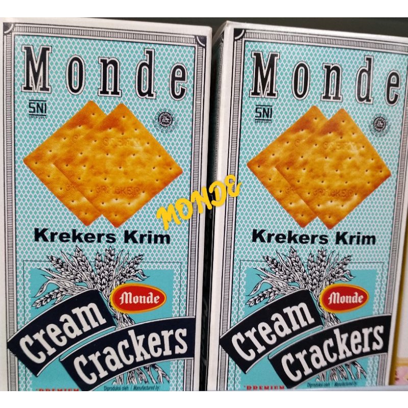 

monde cream cracker 180 gr