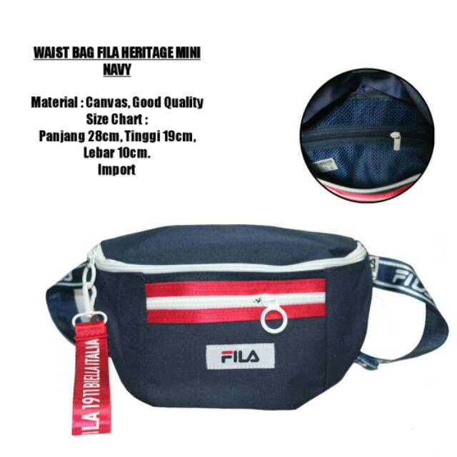 fila heritage waist bag