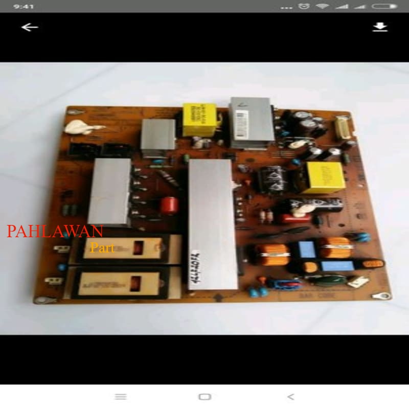 PSU - regulator - power supply tv LG 42LF20 FR tested
