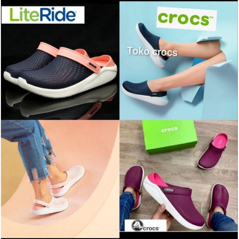 CROCS LITERIDE WOMEN / CROCS LITERODE CLOG UNISEX  / SANDAL WANITA crocs literide