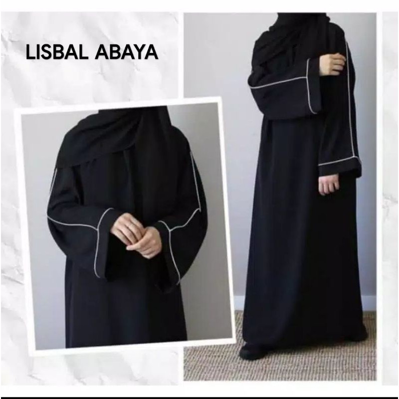 Jual Abaya Hitam Polos Turkey Bahan JetBlack Saudi Kualitas Boutique